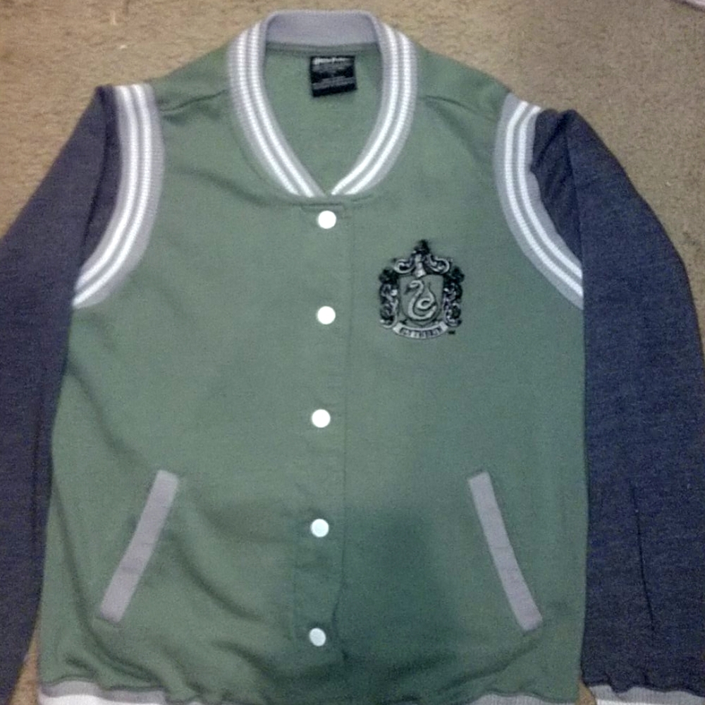 Slytherin hogwarts junior varsity jacket
